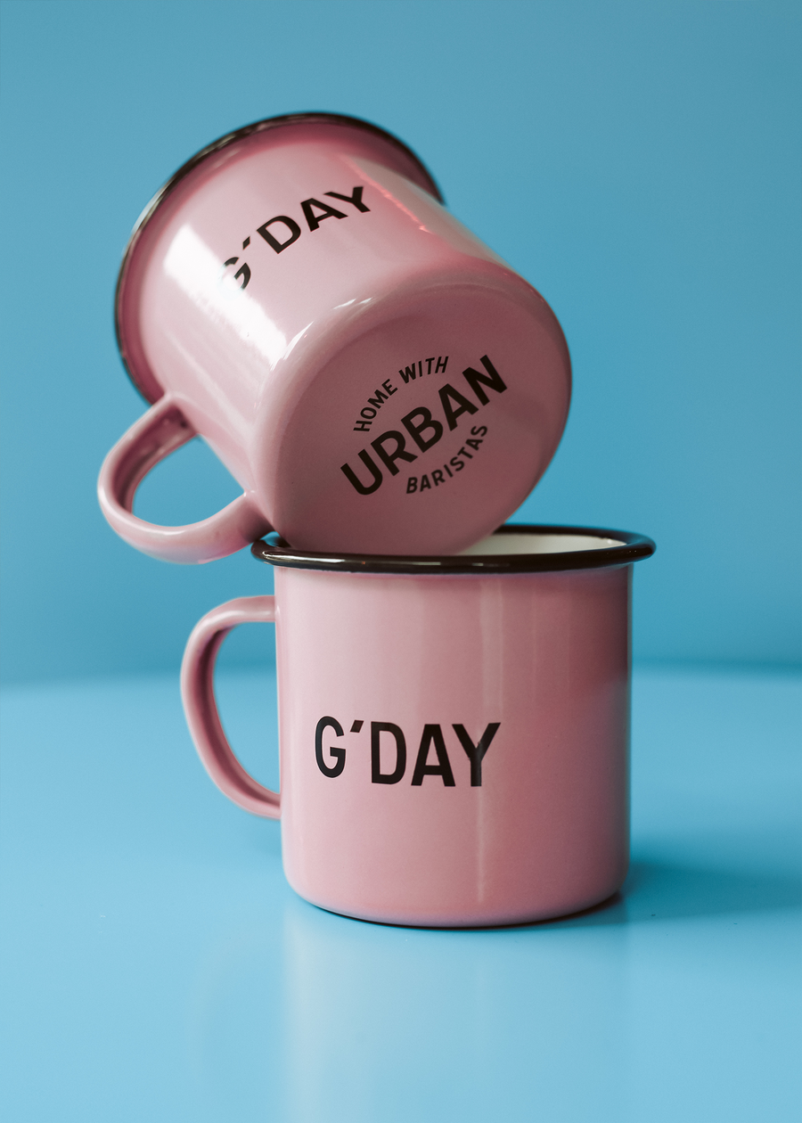 Urban Baristas Enamel Mug