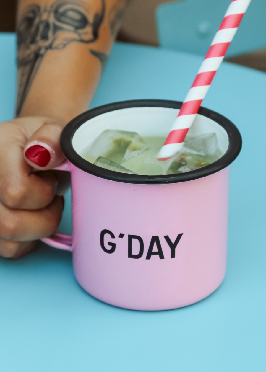 Urban Baristas Enamel Mug